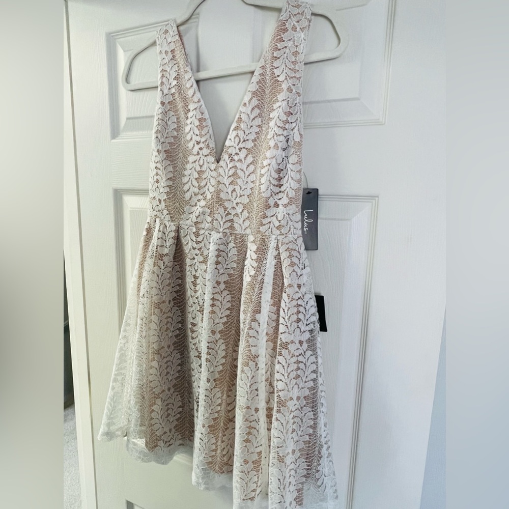 🤍Lulu’s Heart Lace Dress 🤍 - Picture 8 of 15